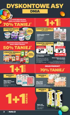 Netto - gazetka promocyjna Gazetka od czwartku 26.03 do niedzieli 29.03 - strona 2