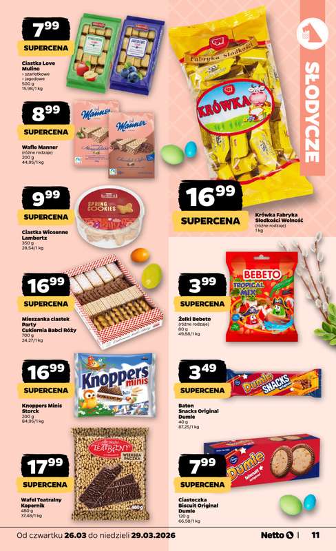 Netto - gazetka promocyjna Gazetka od czwartku 26.03 do niedzieli 29.03 - strona 11