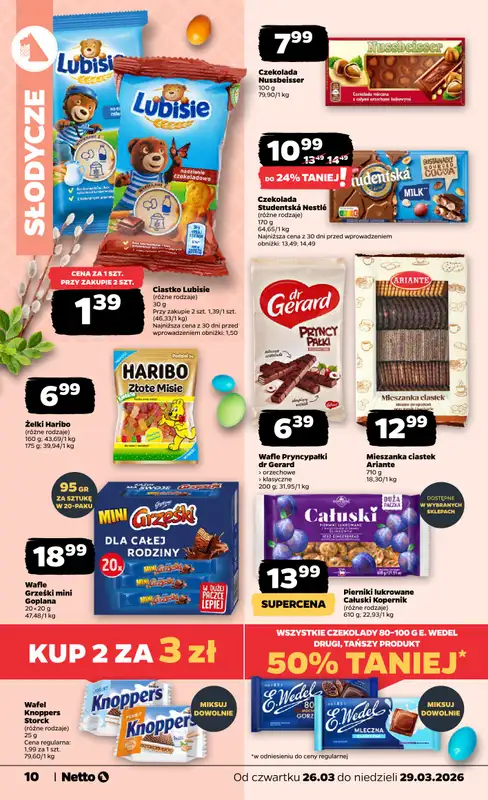 Netto - gazetka promocyjna Gazetka od czwartku 26.03 do niedzieli 29.03 - strona 10