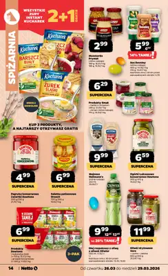 Netto - gazetka promocyjna Gazetka od czwartku 26.03 do niedzieli 29.03 - strona 14