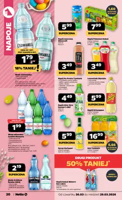 Netto - gazetka promocyjna Gazetka od czwartku 26.03 do niedzieli 29.03 - strona 20