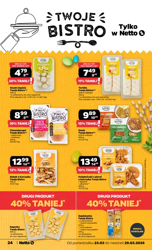 Netto - gazetka promocyjna Gazetka od poniedziałku 23.03 do niedzieli 29.03 - strona 24