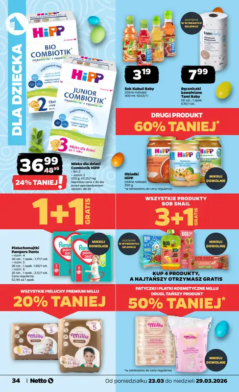 Netto - gazetka promocyjna Gazetka od poniedziałku 23.03 do niedzieli 29.03 - strona 34