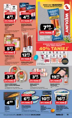 Netto - gazetka promocyjna Gazetka od poniedziałku 23.03 do niedzieli 29.03 - strona 11
