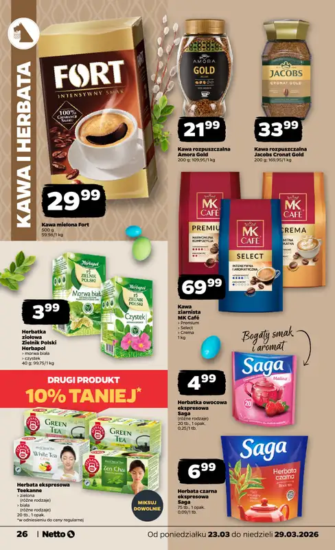 Netto - gazetka promocyjna Gazetka od poniedziałku 23.03 do niedzieli 29.03 - strona 26