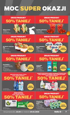 Netto - gazetka promocyjna Gazetka od poniedziałku 23.03 do niedzieli 29.03 - strona 7