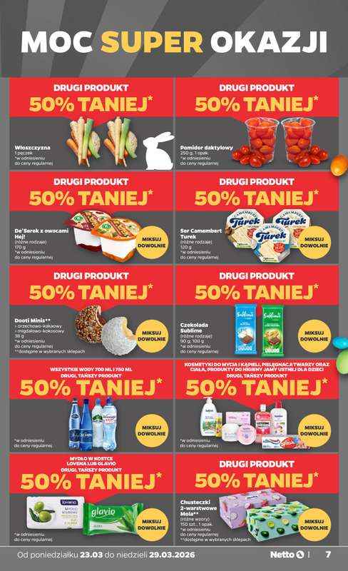 Netto - gazetka promocyjna Gazetka od poniedziałku 23.03 do niedzieli 29.03 - strona 7