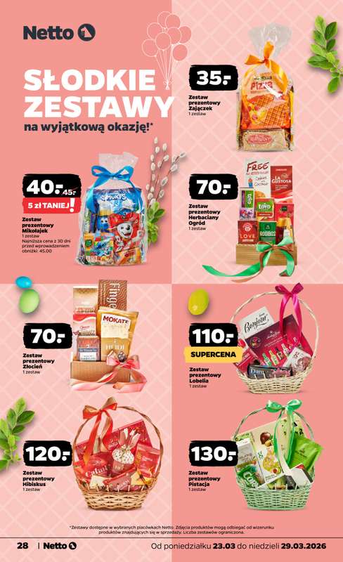 Netto - gazetka promocyjna Gazetka od poniedziałku 23.03 do niedzieli 29.03 - strona 28