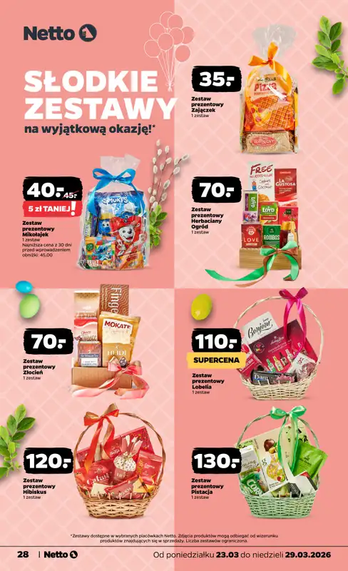 Netto - gazetka promocyjna Gazetka od poniedziałku 23.03 do niedzieli 29.03 - strona 28