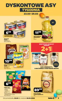 Netto - gazetka promocyjna Gazetka od poniedziałku 23.03 do niedzieli 29.03 - strona 3