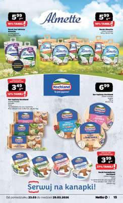 Netto - gazetka promocyjna Gazetka od poniedziałku 23.03 do niedzieli 29.03 - strona 15