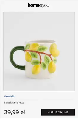 home&you - gazetka promocyjna Wzór w cytryny od czwartku 19.03 do niedzieli 29.03 - strona 3