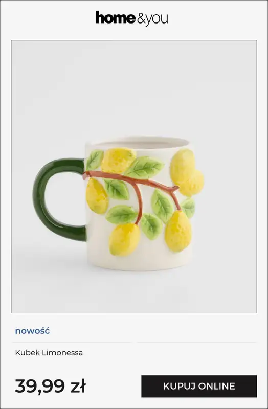 home&you - gazetka promocyjna Wzór w cytryny   - strona 3