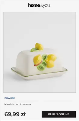 home&you - gazetka promocyjna Wzór w cytryny od czwartku 19.03 do niedzieli 29.03 - strona 9