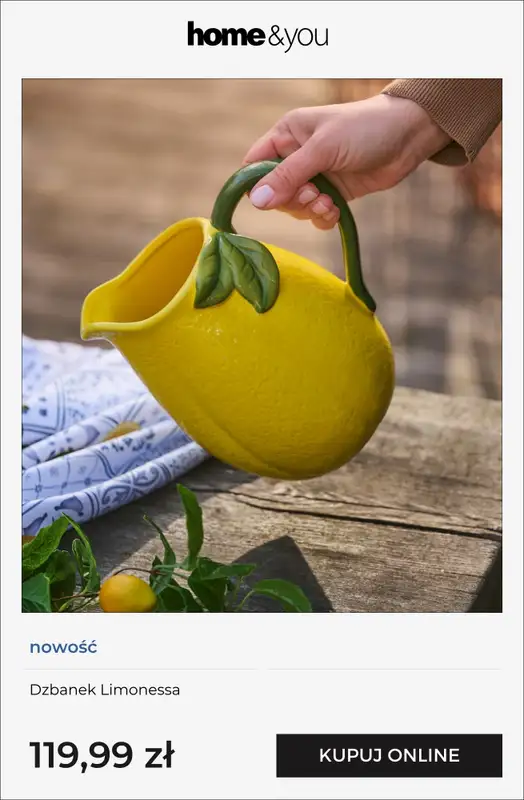 home&you - gazetka promocyjna Wzór w cytryny od czwartku 19.03 do niedzieli 29.03 - strona 7
