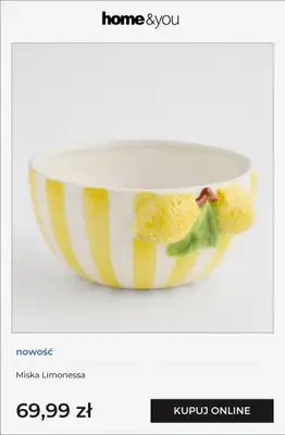 home&you - gazetka promocyjna Wzór w cytryny od czwartku 19.03 do niedzieli 29.03 - strona 5
