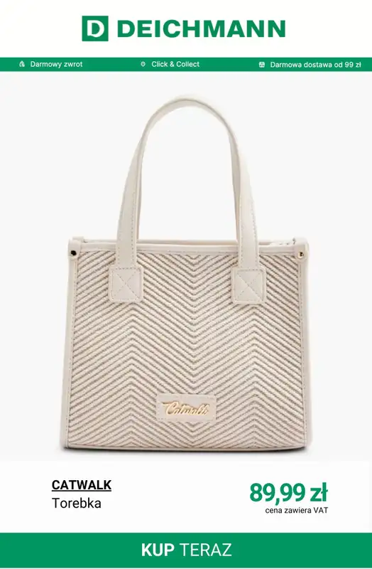 Deichmann - gazetka promocyjna -30% na nieprzecenione torby i plecaki od czwartku 19.03 do wtorku 31.03 - strona 4