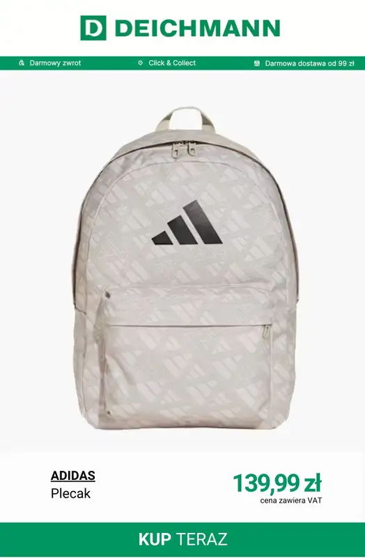 Deichmann - gazetka promocyjna -30% na nieprzecenione torby i plecaki od czwartku 19.03 do wtorku 31.03 - strona 6
