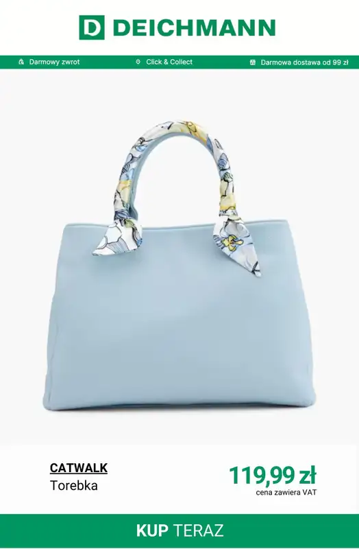 Deichmann - gazetka promocyjna -30% na nieprzecenione torby i plecaki od czwartku 19.03 do wtorku 31.03 - strona 12