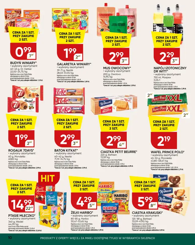 Chata Polska - gazetka promocyjna Gazetka  do soboty 04.04 - strona 10