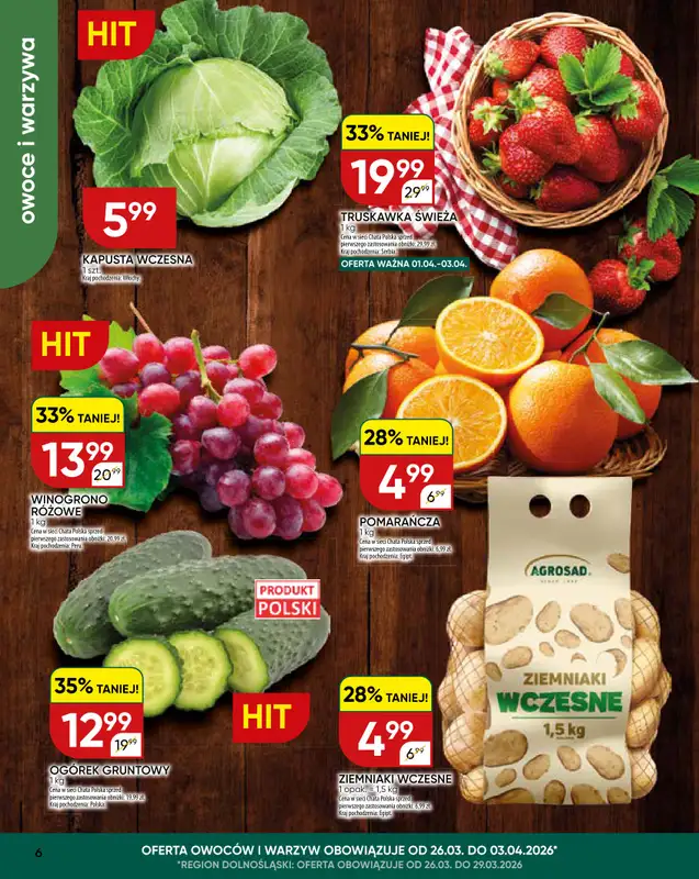 Chata Polska - gazetka promocyjna Gazetka od czwartku 26.03 do soboty 04.04 - strona 6