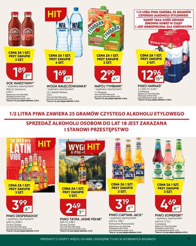 Chata Polska - gazetka promocyjna Gazetka od czwartku 26.03 do soboty 04.04 - strona 11