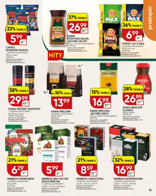 Chata Polska - gazetka promocyjna Gazetka od czwartku 26.03 do soboty 04.04 - strona 15