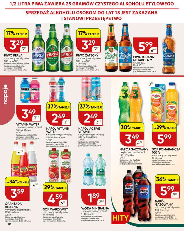 Chata Polska - gazetka promocyjna Gazetka  do soboty 04.04 - strona 18