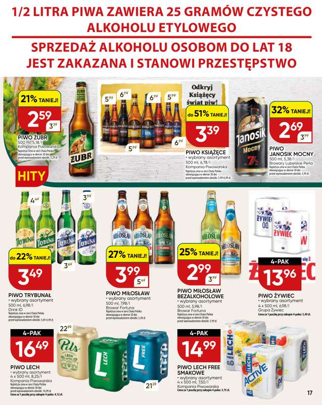 Chata Polska - gazetka promocyjna Gazetka od czwartku 26.03 do soboty 04.04 - strona 17