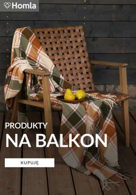 Homla - gazetka promocyjna Produkty na balkon od czwartku 19.03 