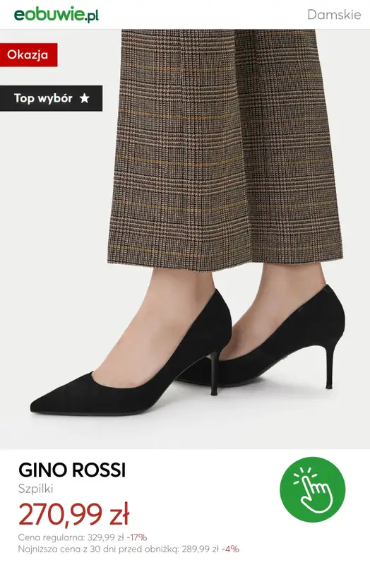 eobuwie.pl - gazetka promocyjna Eleganckie szpilki od 83,99 zł od czwartku 19.03  - strona 7