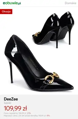 eobuwie.pl - gazetka promocyjna Eleganckie szpilki od 83,99 zł od czwartku 19.03  - strona 8