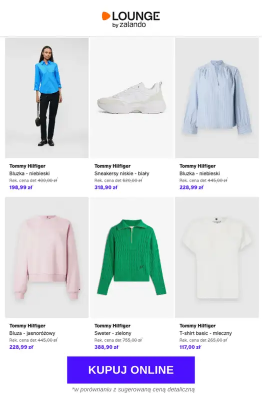 Lounge by Zalando - gazetka promocyjna Specjalne okazje:  Tommy Hilfiger - Kobiety od czwartku 19.03 do niedzieli 22.03 - strona 6