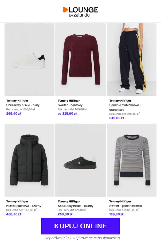 Lounge by Zalando - gazetka promocyjna Specjalne okazje:  Tommy Hilfiger - Kobiety od czwartku 19.03 do niedzieli 22.03 - strona 8