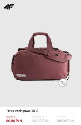4F - gazetka promocyjna Promocje: torby, plecaki, nerki od czwartku 19.03  - strona 7