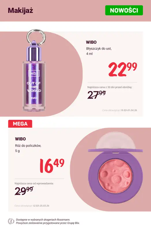 Rossmann - gazetka promocyjna Nowości na promocji! od soboty 21.03 do środy 25.03 - strona 10
