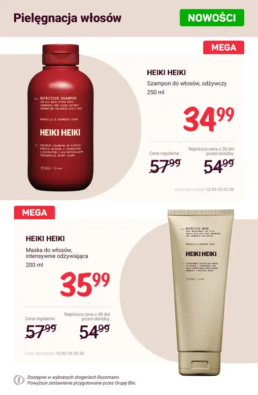Rossmann - gazetka promocyjna Nowości na promocji! od soboty 21.03 do środy 25.03 - strona 5