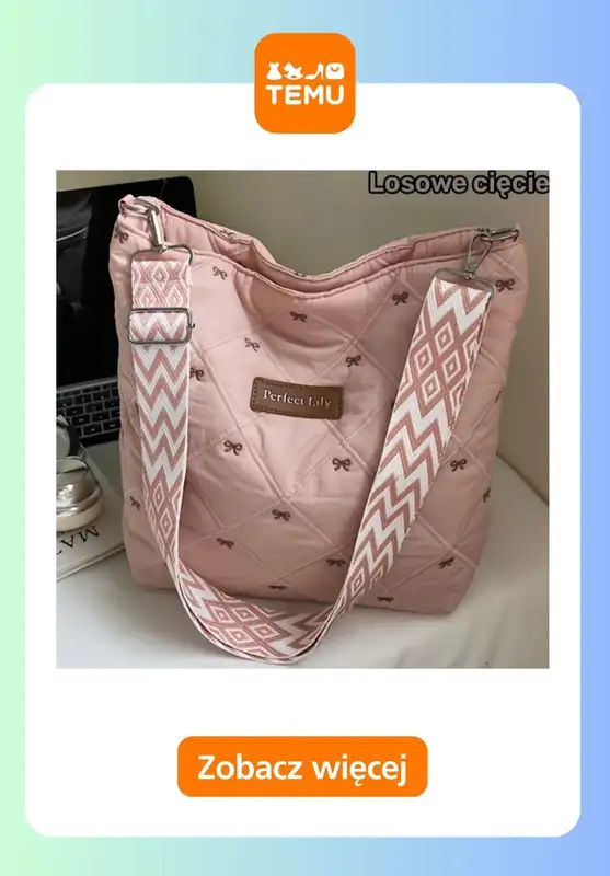 Temu - gazetka promocyjna Torebki damskie od czwartku 19.03  - strona 12
