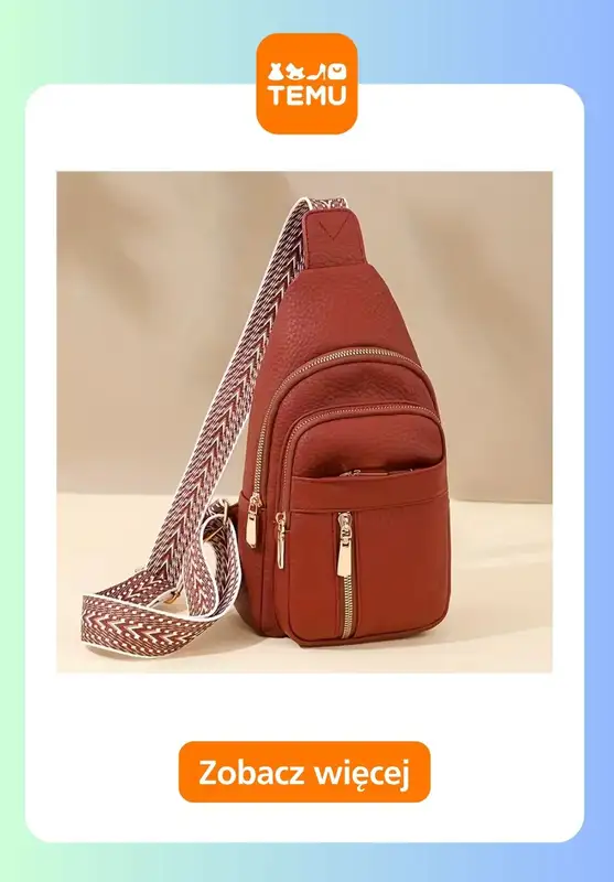 Temu - gazetka promocyjna Torebki damskie od czwartku 19.03  - strona 9