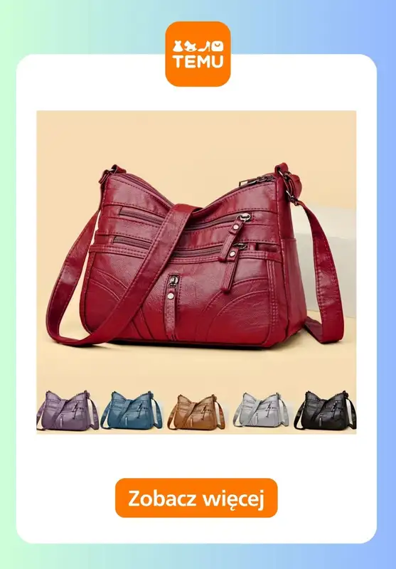 Temu - gazetka promocyjna Torebki damskie od czwartku 19.03  - strona 11