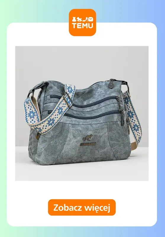 Temu - gazetka promocyjna Torebki damskie od czwartku 19.03  - strona 15