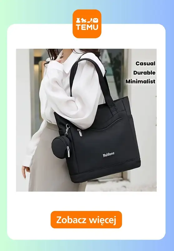 Temu - gazetka promocyjna Torebki damskie od czwartku 19.03  - strona 13