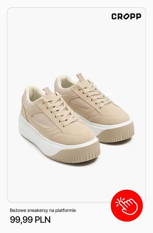 Cropp - gazetka promocyjna Sneakersy na wiosnę dla niej od czwartku 19.03  - strona 2