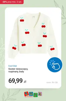 Smyk - gazetka promocyjna -20% na wybrane produkty przy min. 2 szt. od czwartku 19.03 do piątku 20.03 - strona 4