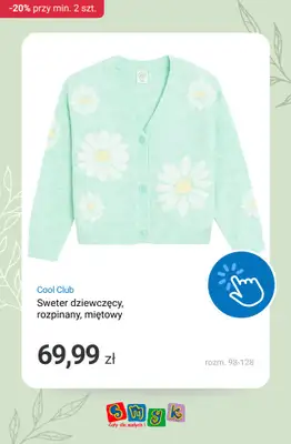 Smyk - gazetka promocyjna -20% na wybrane produkty przy min. 2 szt. od czwartku 19.03 do piątku 20.03 - strona 6