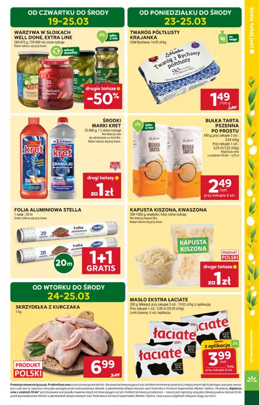 Stokrotka - gazetka promocyjna Gazetka Supermarket od czwartku 19.03 do środy 25.03 - strona 5