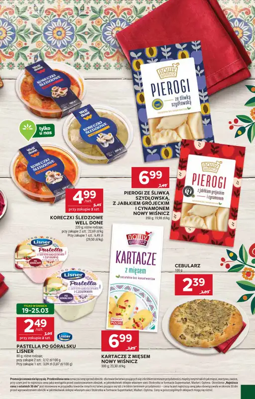 Stokrotka - gazetka promocyjna Gazetka Supermarket od czwartku 19.03 do środy 25.03 - strona 27