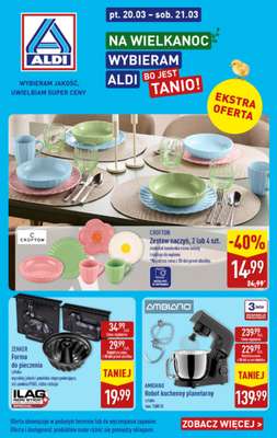 Aldi - gazetka promocyjna Weekend super cen w Aldi! od piątku 20.03 do soboty 21.03
