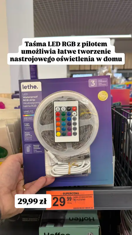 Biedronka - gazetka promocyjna Zakupowe Inspiracje - produkty do domu i dodatki modowe   - strona 3