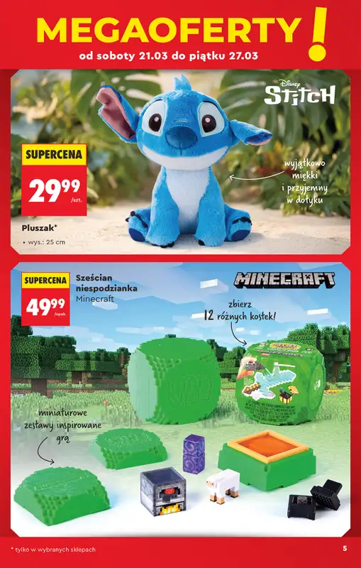 Biedronka - gazetka promocyjna Hity i inspiracje, od 21.03 od soboty 21.03 do środy 08.04 - strona 5